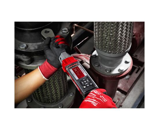 Гайковерт Milwaukee динамометрический, с трещоточкой 1/2" M12 ONEFTR12-0C, 203Нм (без АКБ и ЗУ) (4933464969), изображение 9 Гайковерт Milwaukee динамометрический, с трещоточкой 1/2" M12 ONEFTR12-0C, 203Нм (без АКБ и ЗУ) (4933464969), изображение 9