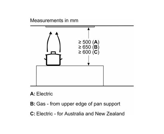 Вытяжка кухонная Siemens LB56NAC50, изображение 11 Вытяжка кухонная Siemens LB56NAC50, изображение 11