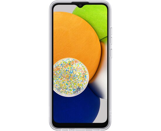 Чехол для мобильного телефона Samsung A03 Soft Clear Cover Transparent (EF-QA035TTEGRU), изображение 5