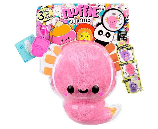 М'яка іграшка Fluffie Stuffiez антистрес - Аксолотль (593447-6)