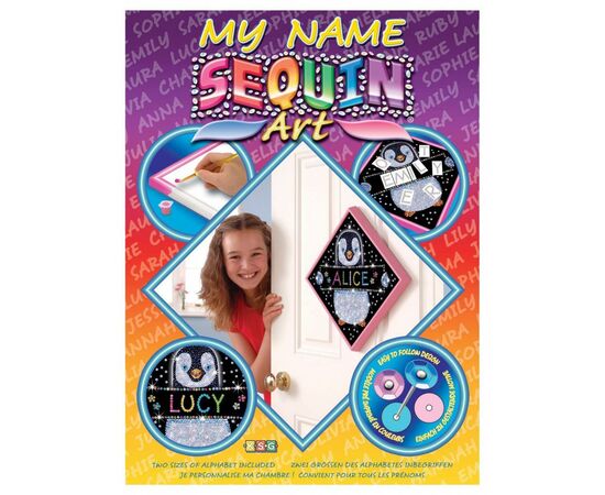 Набор для творчества Sequin Art MY NAME Penguin (SA1206)