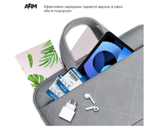 Зарядное устройство Armorstandart AMHJ83 20W USB-C Power Adapter White (ARM58528), изображение 4 Зарядное устройство Armorstandart AMHJ83 20W USB-C Power Adapter White (ARM58528), изображение 4