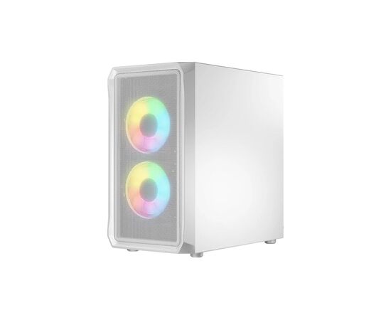 Корпус Logic concept PORTOS MESH+GLASS ARGB fans 3x120mm WHITE (AM-PORTOS-20-0000000-0002), зображення 2 Корпус Logic concept PORTOS MESH+GLASS ARGB fans 3x120mm WHITE (AM-PORTOS-20-0000000-0002), зображення 2