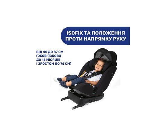 Автокрісло Chicco Unico Evo i-Size Air Чорне (8058664167326) (87031.72), зображення 5