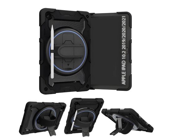Чохол до планшета BeCover Horizontal handle Apple iPad 10.2 2019/2020/2021 Black (712150)