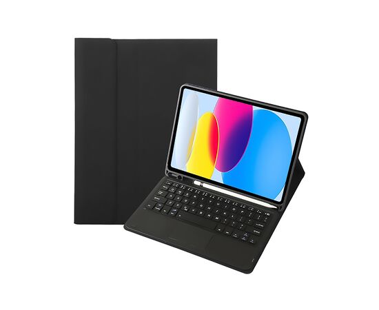 Чехол для планшета BeCover Keyboard+TouchPad Apple iPad 10.9" 2022 Black (712375), изображение 2 Чехол для планшета BeCover Keyboard+TouchPad Apple iPad 10.9" 2022 Black (712375), изображение 2