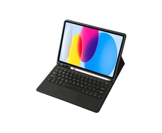 Чехол для планшета BeCover Keyboard+TouchPad Apple iPad 10.9" 2022 Black (712375), изображение 3 Чехол для планшета BeCover Keyboard+TouchPad Apple iPad 10.9" 2022 Black (712375), изображение 3