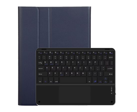 Чехол для планшета BeCover Keyboard+TouchPad Apple iPad 10.9" 2022 Deep Blue (712376), изображение 7 Чехол для планшета BeCover Keyboard+TouchPad Apple iPad 10.9" 2022 Deep Blue (712376), изображение 7