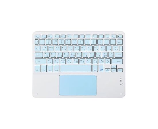Чохол до планшета BeCover Keyboard+TouchPad Apple iPad 10.9" 2022 Light Blue (712378), зображення 5 Чохол до планшета BeCover Keyboard+TouchPad Apple iPad 10.9" 2022 Light Blue (712378), зображення 5