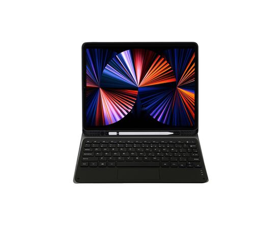 Чехол для планшета BeCover Keyboard+TouchPad Apple iPad Air 13" M2 2024 Black (712601), изображение 2 Чехол для планшета BeCover Keyboard+TouchPad Apple iPad Air 13" M2 2024 Black (712601), изображение 2