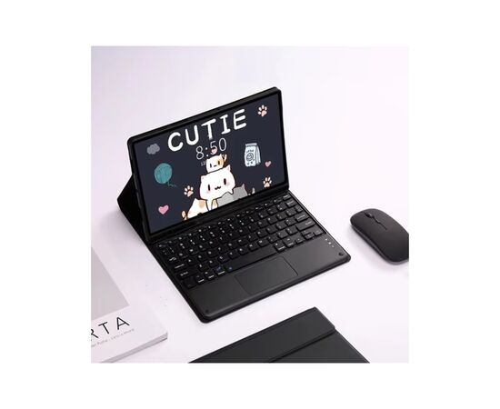 Чехол для планшета BeCover Keyboard+TouchPad Apple iPad Air 13" M2 2024 Black (712601), изображение 4 Чехол для планшета BeCover Keyboard+TouchPad Apple iPad Air 13" M2 2024 Black (712601), изображение 4