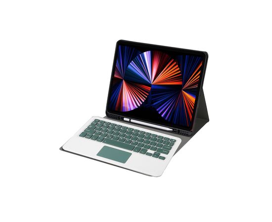 Чохол до планшета BeCover Keyboard+TouchPad Apple iPad Pro 12.9 2018/2021/2022 Dark Green (712383), зображення 4 Чохол до планшета BeCover Keyboard+TouchPad Apple iPad Pro 12.9 2018/2021/2022 Dark Green (712383), зображення 4