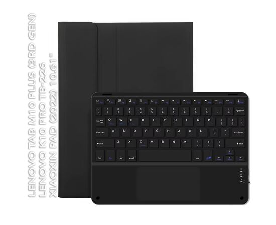 Чохол до планшета BeCover Keyboard+TouchPad Lenovo Tab M10 Plus TB-125F (3rd Gen)/K10 Pro TB-226/Xiaoxin Pad (2022) 10.61" (712390)