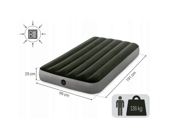 Матрас надувной Intex 64107, изображение 5 Матрас надувной Intex 64107, изображение 5