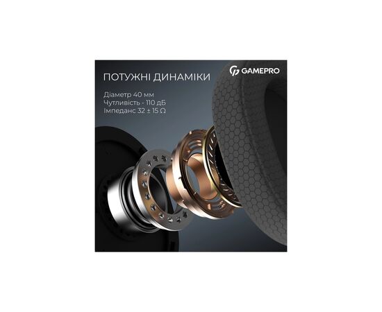 Наушники GamePro Asgard Bragi 7.1 RGB Tri-Mod Black (HSW250B), изображение 7