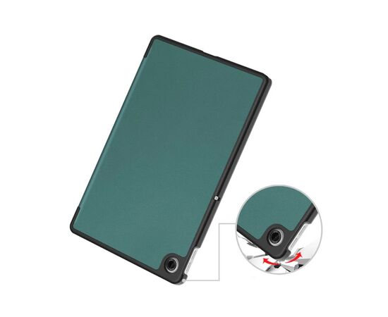 Чохол до планшета BeCover Smart Case Lenovo Tab M10 (4th Gen) TB-311FU 10.1" Dark Green (713107), зображення 4 Чохол до планшета BeCover Smart Case Lenovo Tab M10 (4th Gen) TB-311FU 10.1" Dark Green (713107), зображення 4