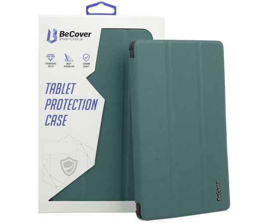 Чохол до планшета BeCover Smart Case Lenovo Tab M10 (4th Gen) TB-311FU 10.1" Dark Green (713107), зображення 7 Чохол до планшета BeCover Smart Case Lenovo Tab M10 (4th Gen) TB-311FU 10.1" Dark Green (713107), зображення 7