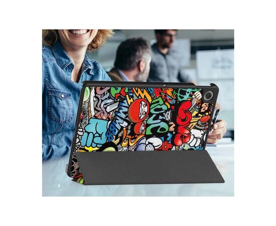 Чехол для планшета BeCover Smart Case Lenovo Tab M10 (4th Gen) TB-311FU 10.1" Graffiti (713118), изображение 11 Чехол для планшета BeCover Smart Case Lenovo Tab M10 (4th Gen) TB-311FU 10.1" Graffiti (713118), изображение 11