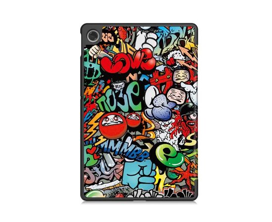 Чехол для планшета BeCover Smart Case Lenovo Tab M10 (4th Gen) TB-311FU 10.1" Graffiti (713118), изображение 3 Чехол для планшета BeCover Smart Case Lenovo Tab M10 (4th Gen) TB-311FU 10.1" Graffiti (713118), изображение 3