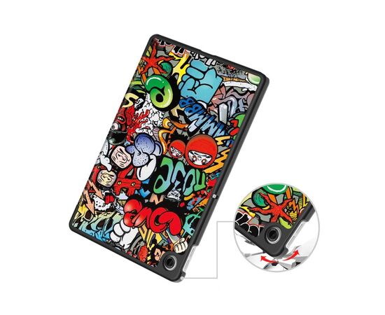 Чехол для планшета BeCover Smart Case Lenovo Tab M10 (4th Gen) TB-311FU 10.1" Graffiti (713118), изображение 4 Чехол для планшета BeCover Smart Case Lenovo Tab M10 (4th Gen) TB-311FU 10.1" Graffiti (713118), изображение 4