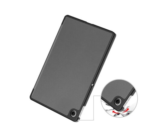Чохол до планшета BeCover Smart Case Lenovo Tab M10 (4th Gen) TB-311FU 10.1" Gray (713109), зображення 4 Чохол до планшета BeCover Smart Case Lenovo Tab M10 (4th Gen) TB-311FU 10.1" Gray (713109), зображення 4