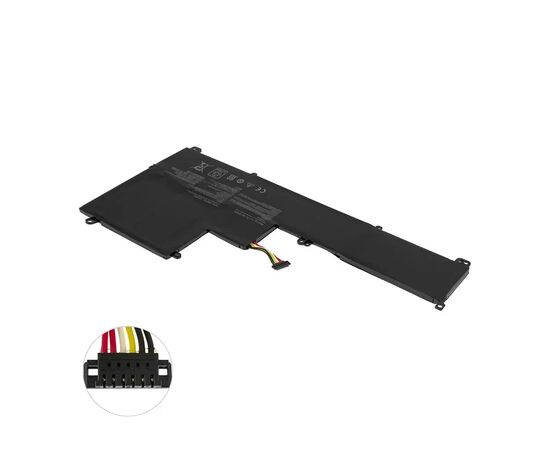 Аккумулятор для ноутбука Asus ZenBook UX390 C23N1606, 4545mAh (24Wh), 2cell, 7.7V, Li-Pol AlSoft (A71045), изображение 3 Аккумулятор для ноутбука Asus ZenBook UX390 C23N1606, 4545mAh (24Wh), 2cell, 7.7V, Li-Pol AlSoft (A71045), изображение 3
