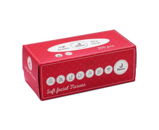 Серветки косметичні Parus 2 шари 200 шт. (4820205440229)