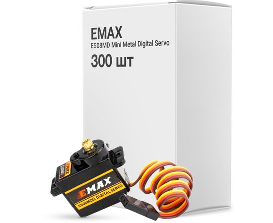 Сервопривід для дрона Emax ES08MD Mini Metal Digital Servo упаковка 300 шт. (0102003023BOX)