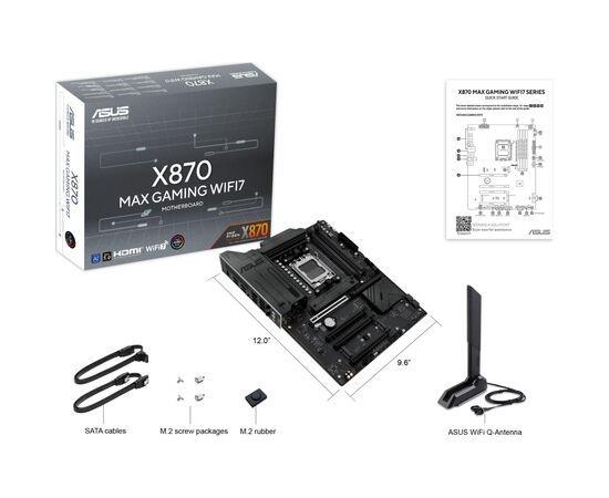 Материнская плата ASUS X870 MAX GAMING WIFI7, изображение 10 Материнская плата ASUS X870 MAX GAMING WIFI7, изображение 10