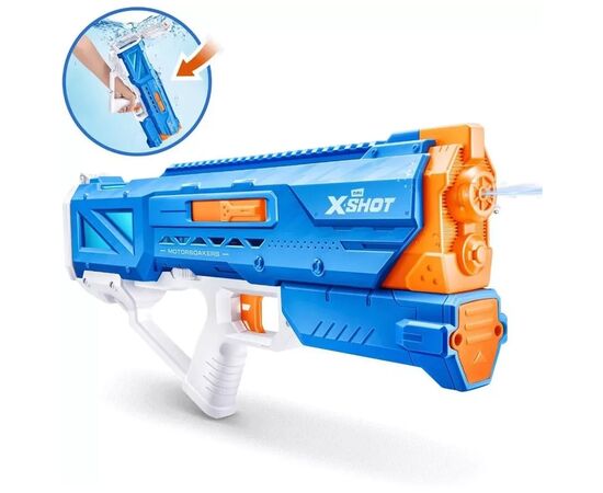 Игрушечное оружие Zuru X-Shot Водный бластер Fast Fill Small Motor Soaker (118158), изображение 3 Игрушечное оружие Zuru X-Shot Водный бластер Fast Fill Small Motor Soaker (118158), изображение 3