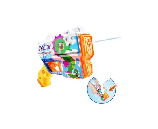 Игрушечное оружие Zuru X-Shot Водный бластер Junior Fast-Fill Морской конек (118143D), изображение 2 Игрушечное оружие Zuru X-Shot Водный бластер Junior Fast-Fill Морской конек (118143D), изображение 2
