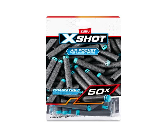 Игрушечное оружие Zuru X-Shot Набор патронов Excel (50 патронов) (36588), изображение 6 Игрушечное оружие Zuru X-Shot Набор патронов Excel (50 патронов) (36588), изображение 6