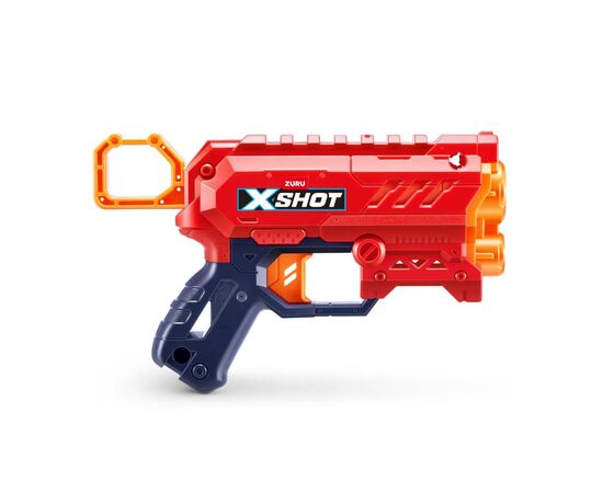 Игрушечное оружие Zuru X-Shot Быстрострельный бластер Excel Micro 2.0 Color Card (8 патронов) (36726TQ1R), изображение 5 Игрушечное оружие Zuru X-Shot Быстрострельный бластер Excel Micro 2.0 Color Card (8 патронов) (36726TQ1R), изображение 5