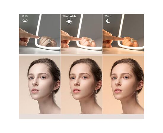 Зеркало Xiaomi LED Makeup Mirror with 5X (NV662), изображение 6 Зеркало Xiaomi LED Makeup Mirror with 5X (NV662), изображение 6