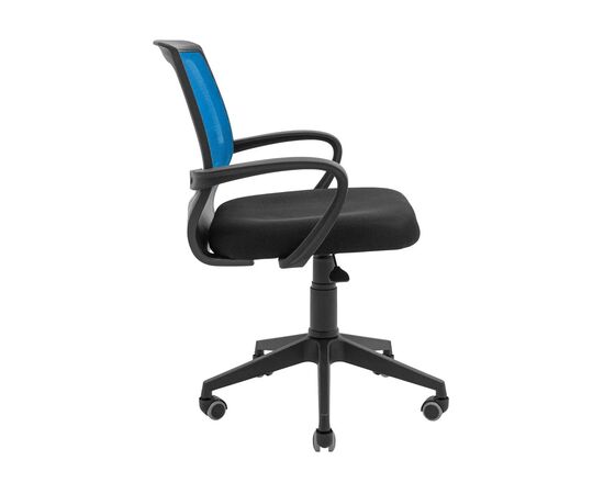 Офісне крісло Richman Стар Пластик Піастра Сітка Чорне + синє (ADD0003149), зображення 3 Офісне крісло Richman Стар Пластик Піастра Сітка Чорне + синє (ADD0003149), зображення 3