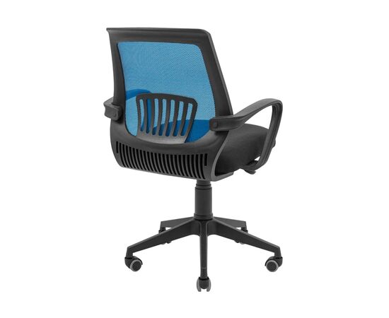Офісне крісло Richman Стар Пластик Піастра Сітка Чорне + синє (ADD0003149), зображення 4 Офісне крісло Richman Стар Пластик Піастра Сітка Чорне + синє (ADD0003149), зображення 4