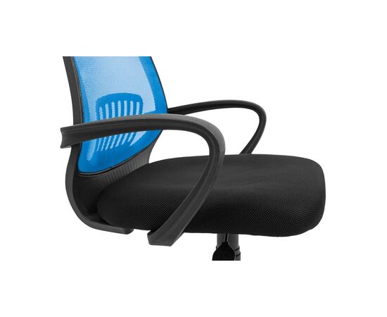 Офісне крісло Richman Стар Пластик Піастра Сітка Чорне + синє (ADD0003149), зображення 5 Офісне крісло Richman Стар Пластик Піастра Сітка Чорне + синє (ADD0003149), зображення 5
