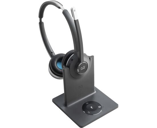 Наушники Cisco 562 Wireless Dual Headset Standard Base Station EU Black (CP-HS-WL-562-S-EU=)