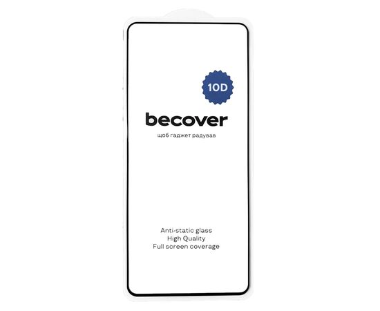 Стекло защитное BeCover Realme C75 10D Black (713167), изображение 2 Стекло защитное BeCover Realme C75 10D Black (713167), изображение 2