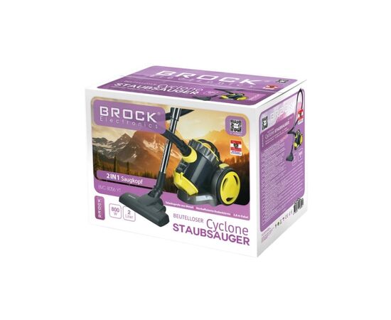 Пылесос Brock BVC 8056 YT, изображение 2 Пылесос Brock BVC 8056 YT, изображение 2