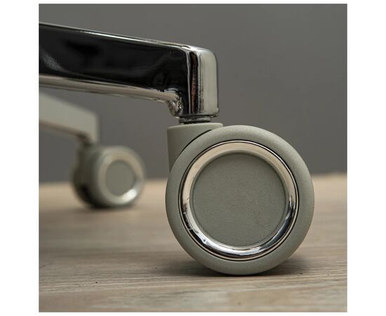 Офісне крісло Richman Ергостар Хром Synchro Сітка Сіре (R00000052542), зображення 9