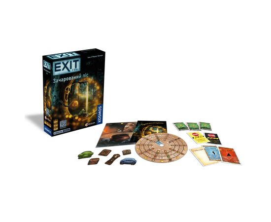 Настольная игра Rozum EXIT: Зачарованный лес (The Enchanted Forest) (R072UA), изображение 2 Настольная игра Rozum EXIT: Зачарованный лес (The Enchanted Forest) (R072UA), изображение 2