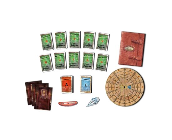Настольная игра Rozum EXIT: Покойник в «Восточном экспрессе» (Dead Man on the Orient Express) (R071UA), изображение 3 Настольная игра Rozum EXIT: Покойник в «Восточном экспрессе» (Dead Man on the Orient Express) (R071UA), изображение 3