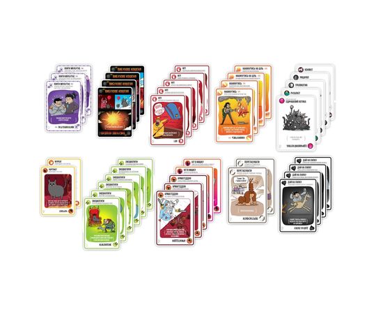 Настольная игра Rozum Взрывные котята: Добро и Зло (Exploding Kittens: Good Vs Evil) (укр.) (EKIEK12UA), изображение 3 Настольная игра Rozum Взрывные котята: Добро и Зло (Exploding Kittens: Good Vs Evil) (укр.) (EKIEK12UA), изображение 3