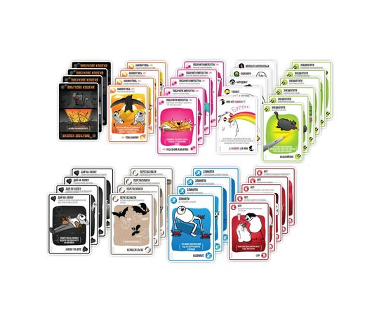 Настольная игра Rozum Взрывные котята: Оригинальное издание (Exploding Kittens: Original) (укр.) (EKIEK01UA), изображение 3 Настольная игра Rozum Взрывные котята: Оригинальное издание (Exploding Kittens: Original) (укр.) (EKIEK01UA), изображение 3