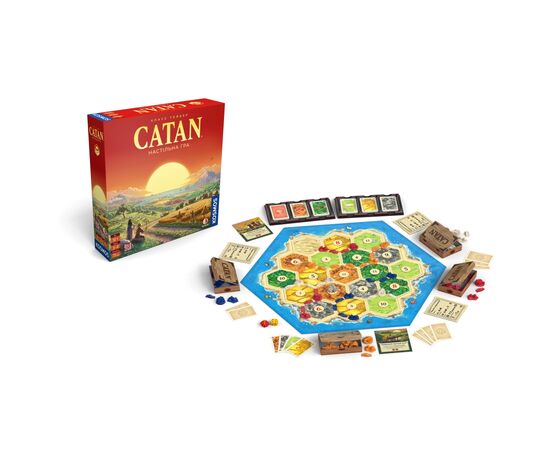Настольная игра Rozum Catan (укр.) (R100UA), изображение 2 Настольная игра Rozum Catan (укр.) (R100UA), изображение 2