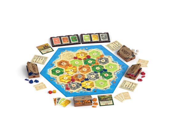 Настольная игра Rozum Catan (укр.) (R100UA), изображение 3 Настольная игра Rozum Catan (укр.) (R100UA), изображение 3
