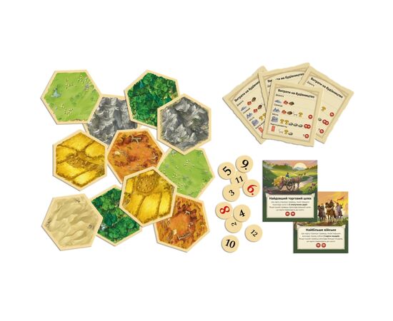 Настольная игра Rozum Catan (укр.) (R100UA), изображение 5 Настольная игра Rozum Catan (укр.) (R100UA), изображение 5
