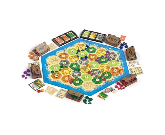 Настольная игра Rozum Catan Дополнение для 5-6 игроков (R101UA), изображение 3 Настольная игра Rozum Catan Дополнение для 5-6 игроков (R101UA), изображение 3