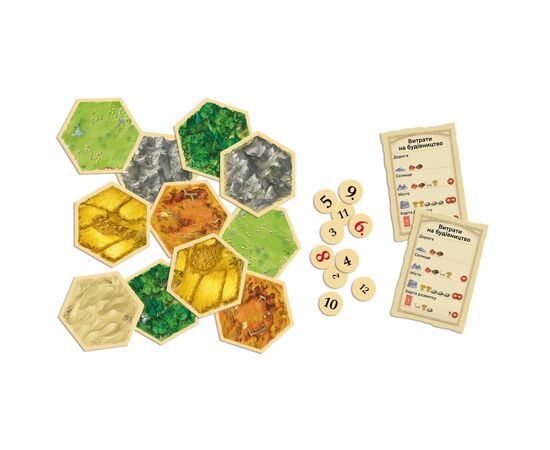 Настольная игра Rozum Catan Дополнение для 5-6 игроков (R101UA), изображение 4 Настольная игра Rozum Catan Дополнение для 5-6 игроков (R101UA), изображение 4